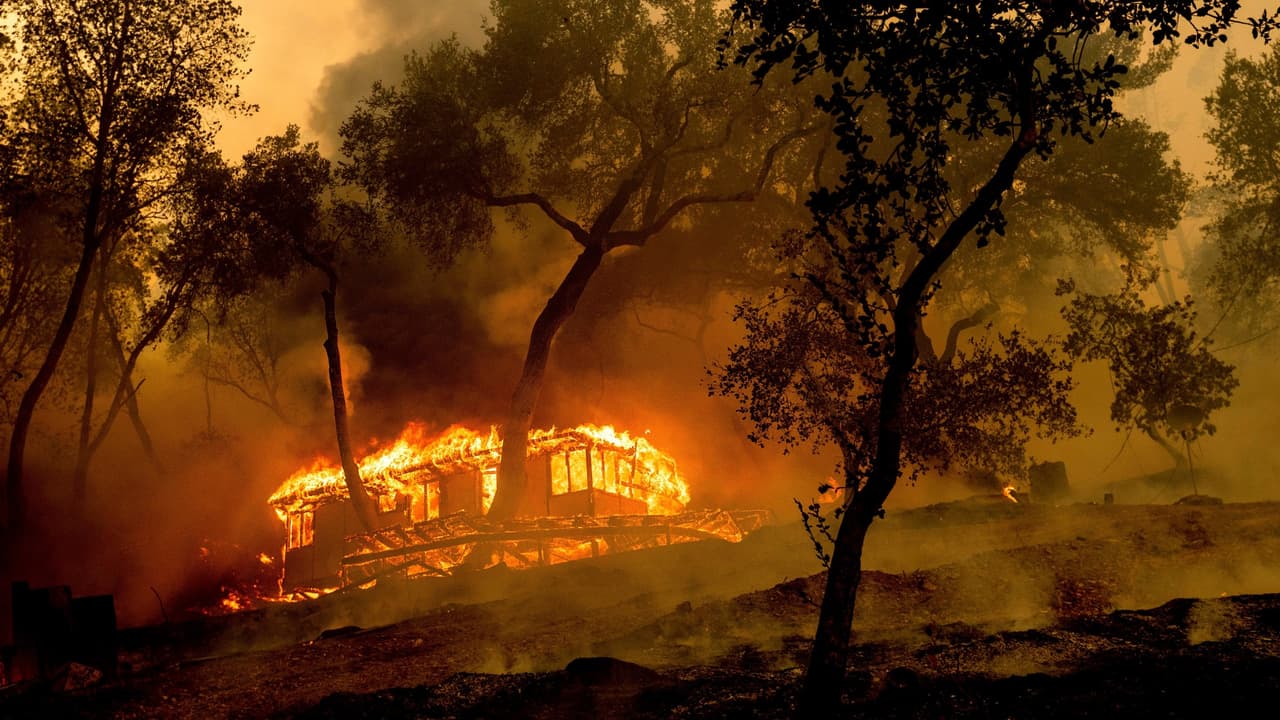 Incendios sin control disparan órdenes de evacuación en cinco condados del Área de la Bahía