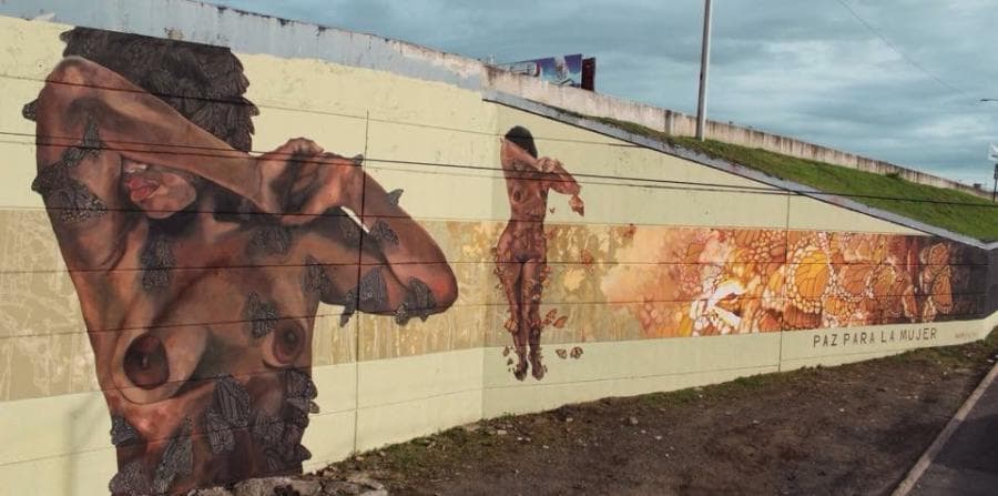Aseguran que "Nadie podrá censurar nuestros cuerpos. Salimos a la calle, solas y acompañadas. Desnudas del miedo, liberándonos del patriarcado. No habrá sostén que nos amarre... Si se animan, pasen por el mural y suelten las prendas."