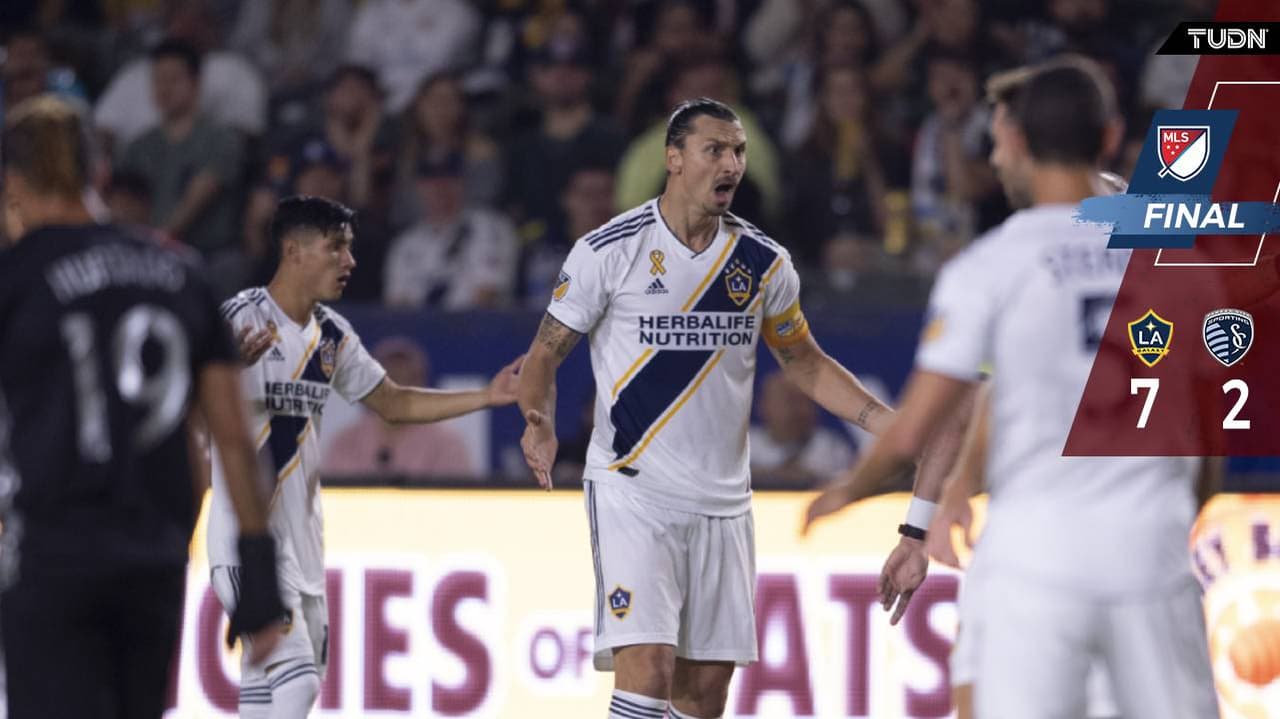 Zlatan y el Galaxy hicieron pedazos al Sporting para meterse en puestos de playoffs