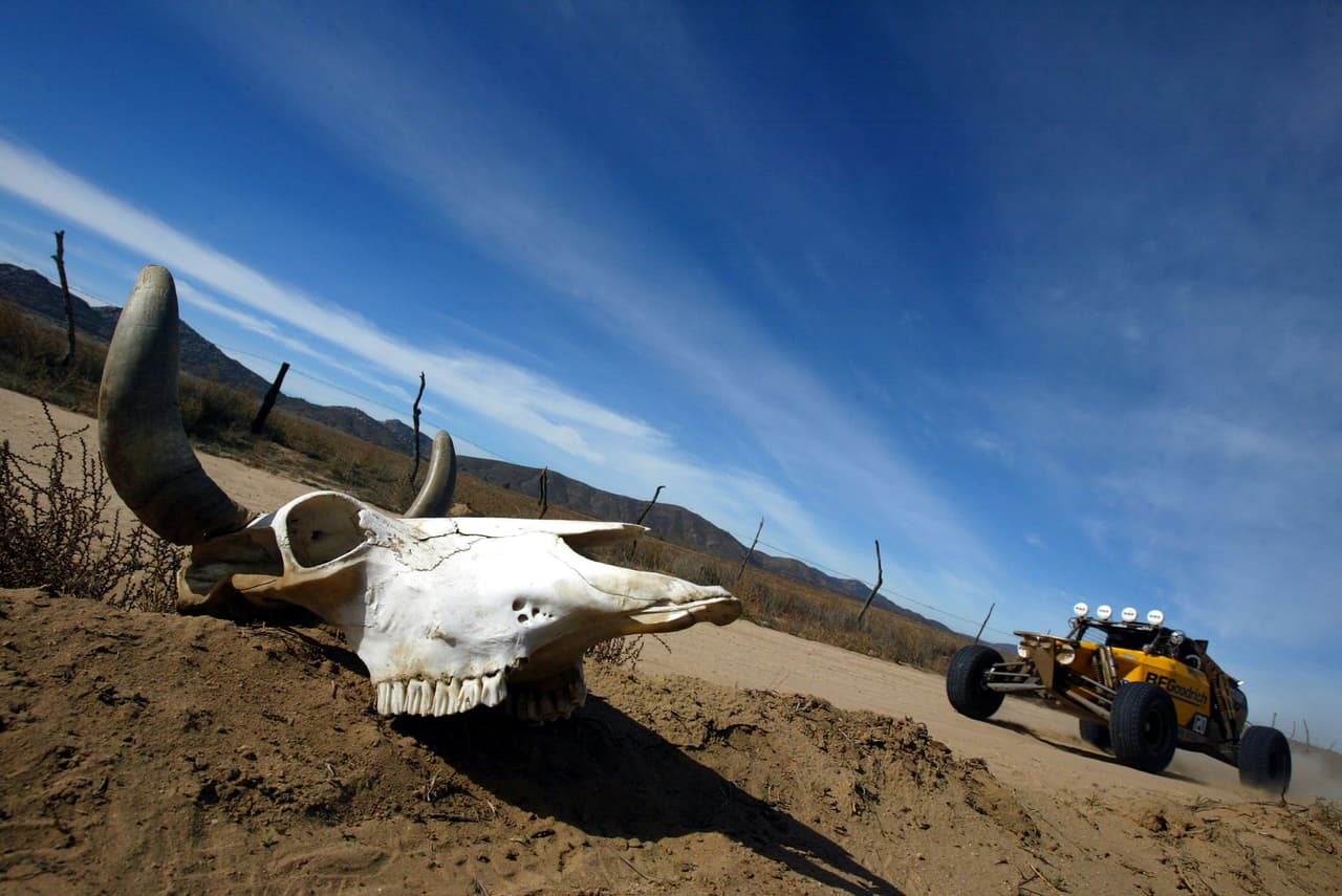 <b>Baja 1000</b>
<br>Este 2017 arrancará en Ensenada y finalizará en La Paz, con 
<b>1,134.40 millas (1,900 km) de recorrido</b> por toda la península de Baja California. En algunas ediciones la carrera se ha iniciado en Mexicali o Tijuana, por lo que la cantidas de millas a correr ha variado. El reglamento permite que se realice en un máximo de 48 horas. 
<br>La Ford Raptor que ganó la categoría Trophy Truck en 2016 concluyó la carrera de 854 millas en poco más de 17 horas.