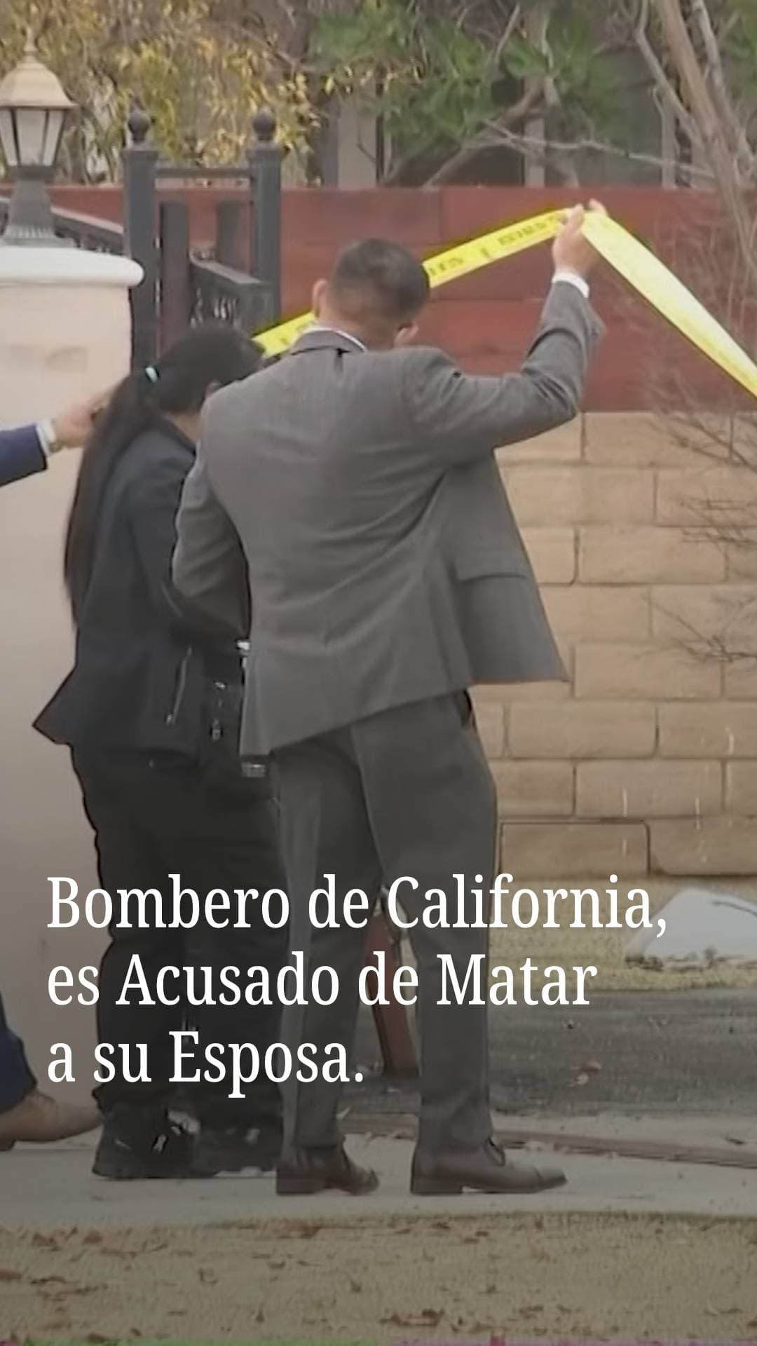 Bombero de California es acusado de matar a su esposa