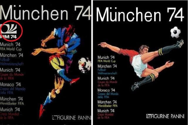 Así que la experiencia se repitió cuatro años más tarde para Alemania 74 para el deleite de los coleccionistas.
