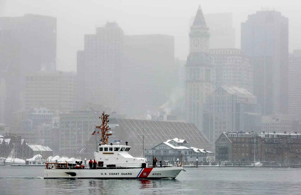 La tormenta alcanzó este viernes también a la ciudad de Boston, Massachusetts, que mostraba este aspecto en la mañana.