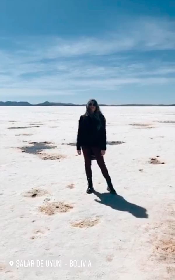 En las postales de este espectacular lugar se ve lo mucho que Sofía, Fernanda y Regina disfrutaron de la naturaleza.