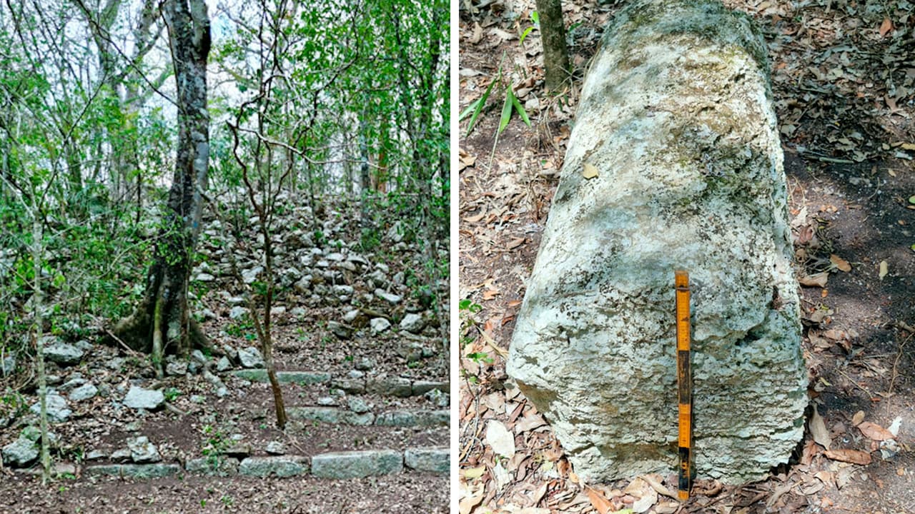 Descubren una antigua ciudad maya cerca de Cancún