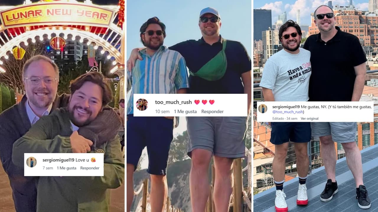 Sergio Miguel Guerrero ha presumido a su actual novio, Trevor Rush.
