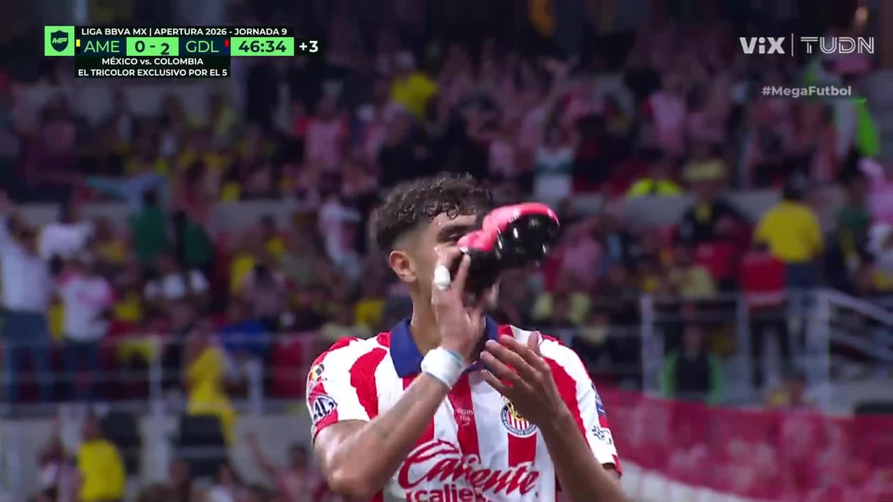 ¡Gol de las Chivas! Marin pone el segundo y ojo al festejo