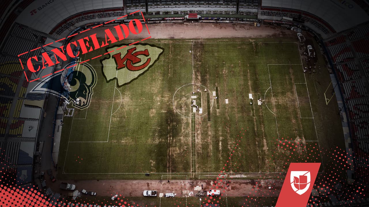 Cancelan juego NFL en México: el Chiefs vs. Rams se jugará en Los Ángeles