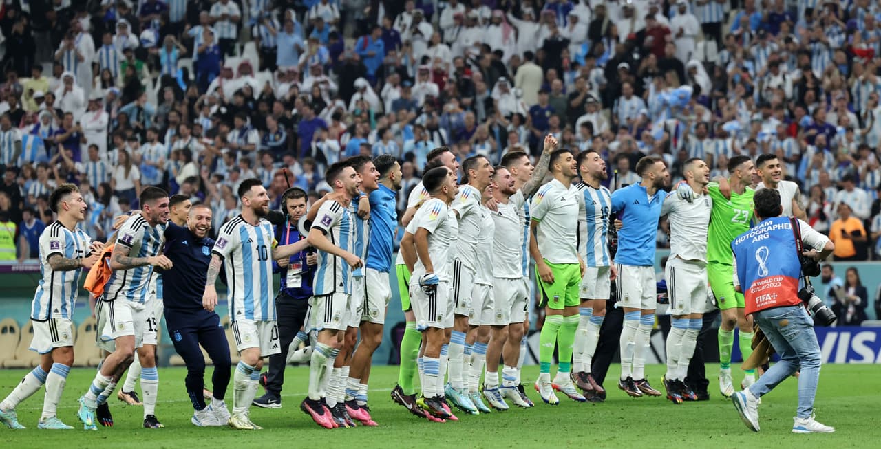 ¡Euforia! Así festejaron Messi y Argentina el pase a la Final