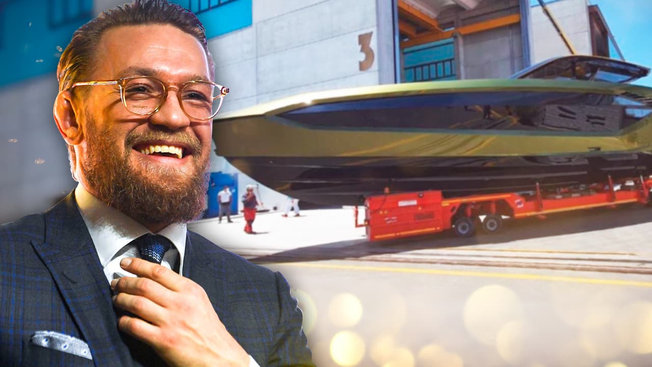 Conor McGregor añade a su colección un superyate de $3.4 millones y 4,000 HP