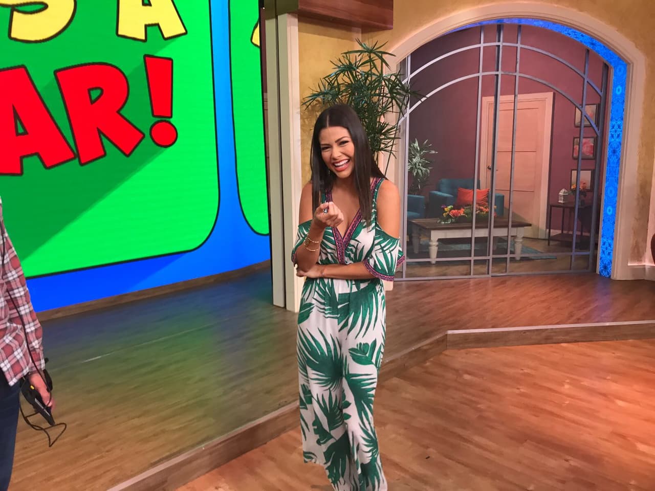 La risa incontrolable de Ana Patricia es contagiosa.