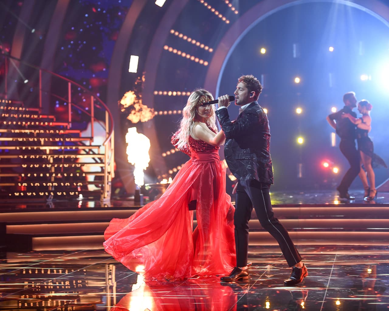 Este número fue una de las sorpresas que la producción de MQB preparó para el público televidente.