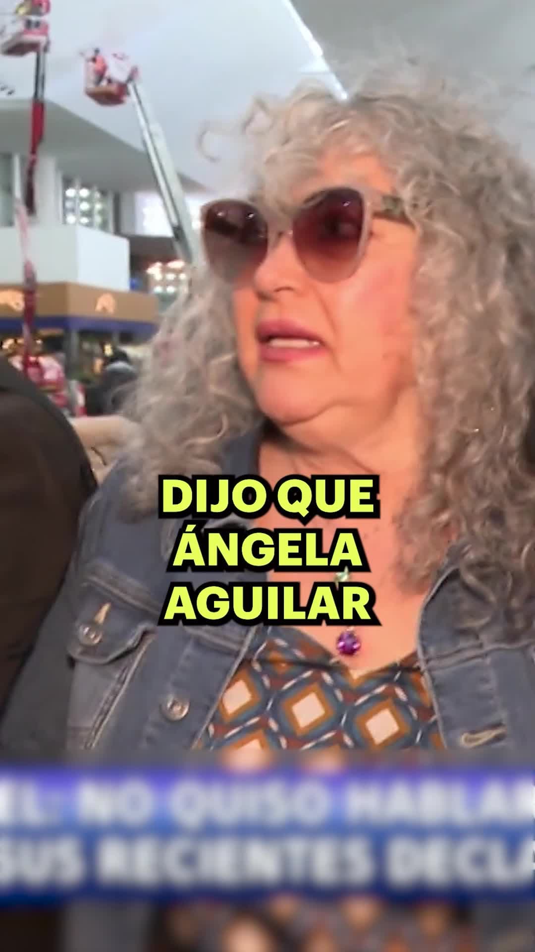 Amada Miguel huye de la presa tras decir que prefiere hacer dueto con Belinda que con Ángela