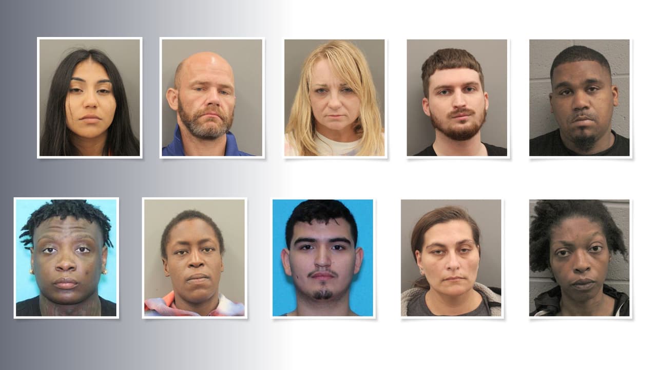 Buscan a estas 10 personas que tienen órdenes de arresto por delitos graves y menores en Houston