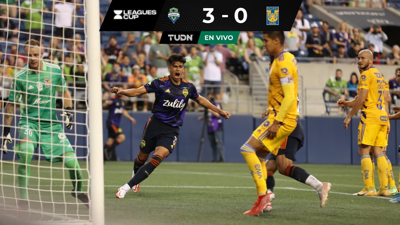 Ensordecidos... Seattles Sounders golea y elimina a unos tristes Tigres