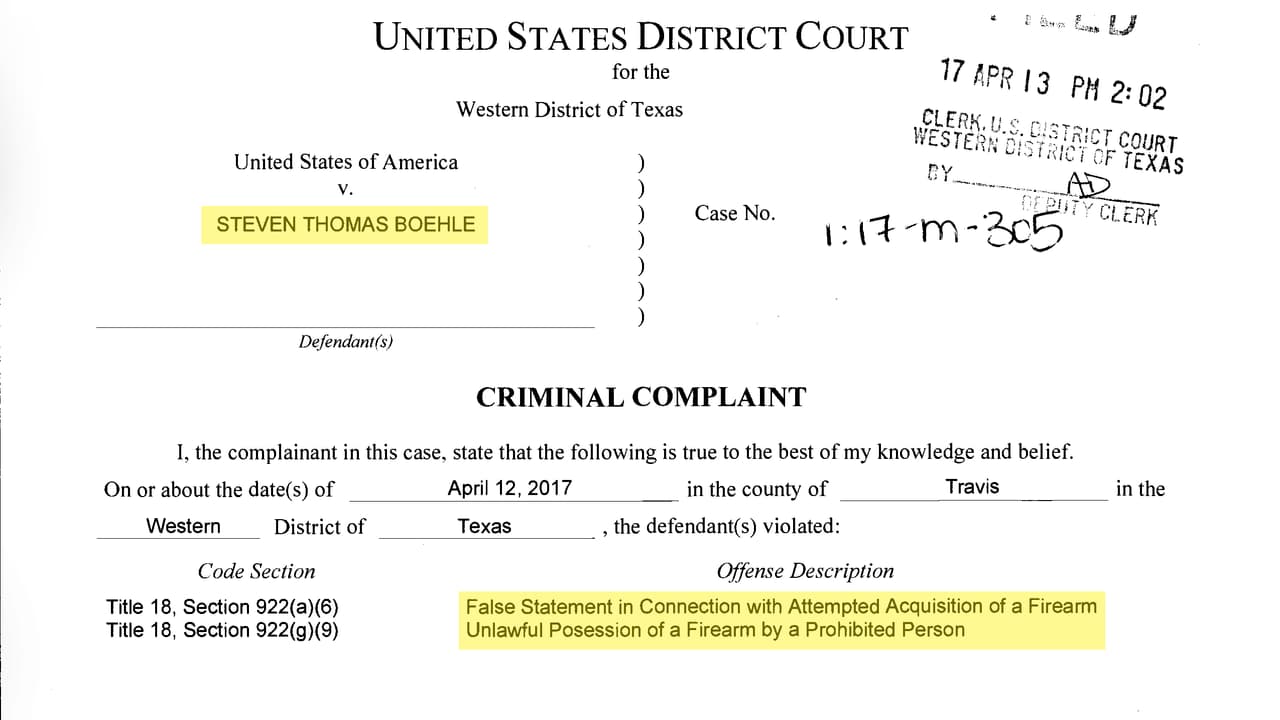 El FBI arresta a un hombre fuertemente armado en Austin que presuntamente planeaba un tiroteo masivo