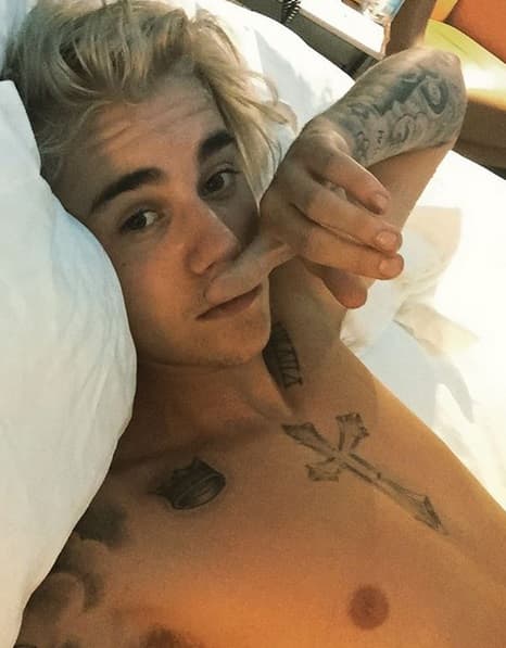 Para cerrar con broche de oro tenemos a Justin Bieber, que descansó mucho estos días.