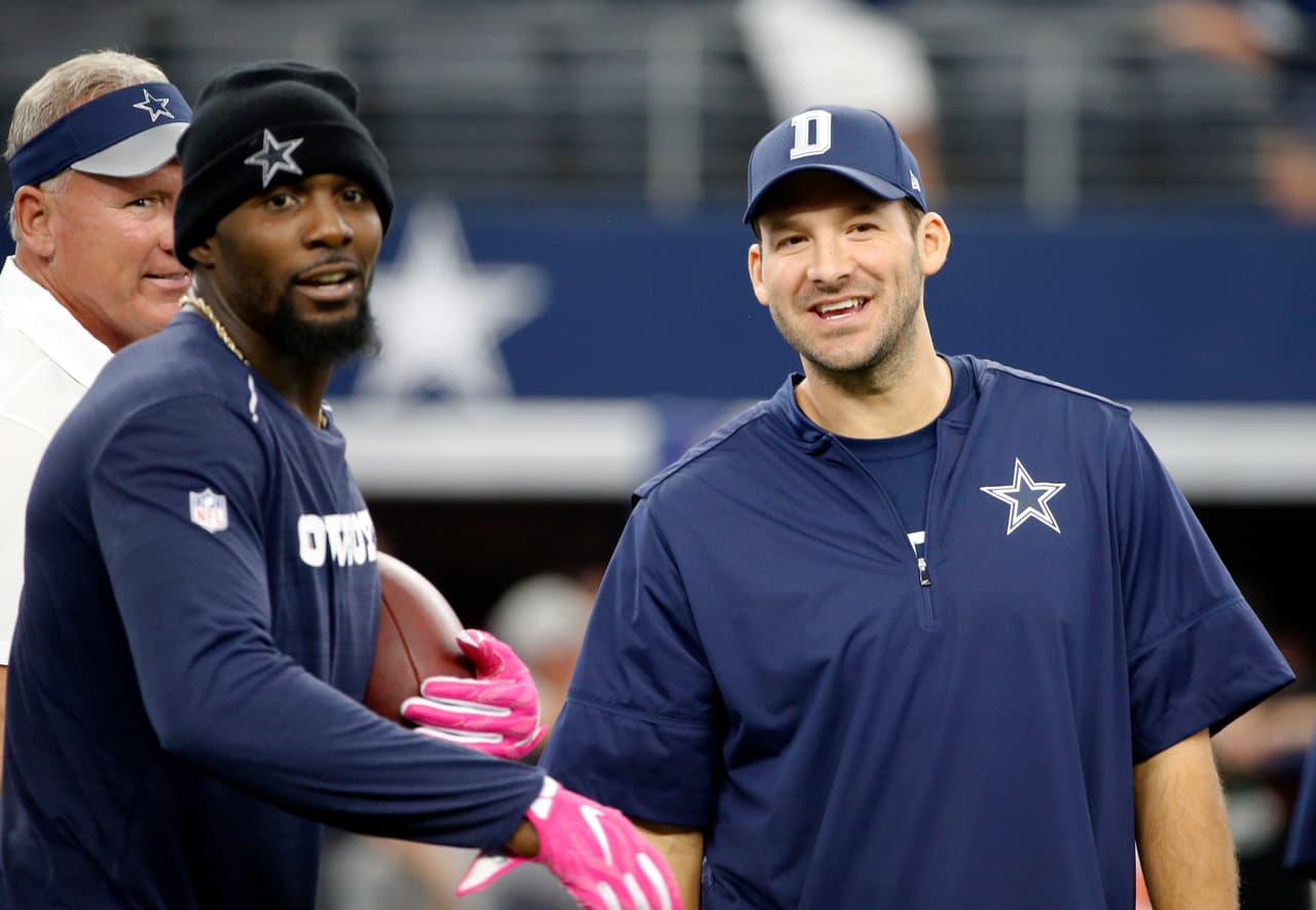 Dez Bryant: “Tony Romo se ve como ‘un pequeño misil’"