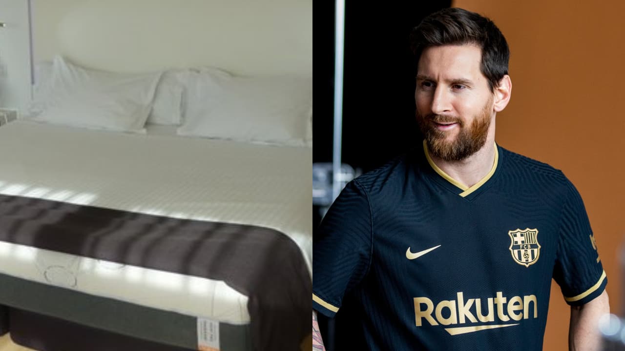 ¡Innovador! Messi adquiere un colchón que elimina el coronavirus