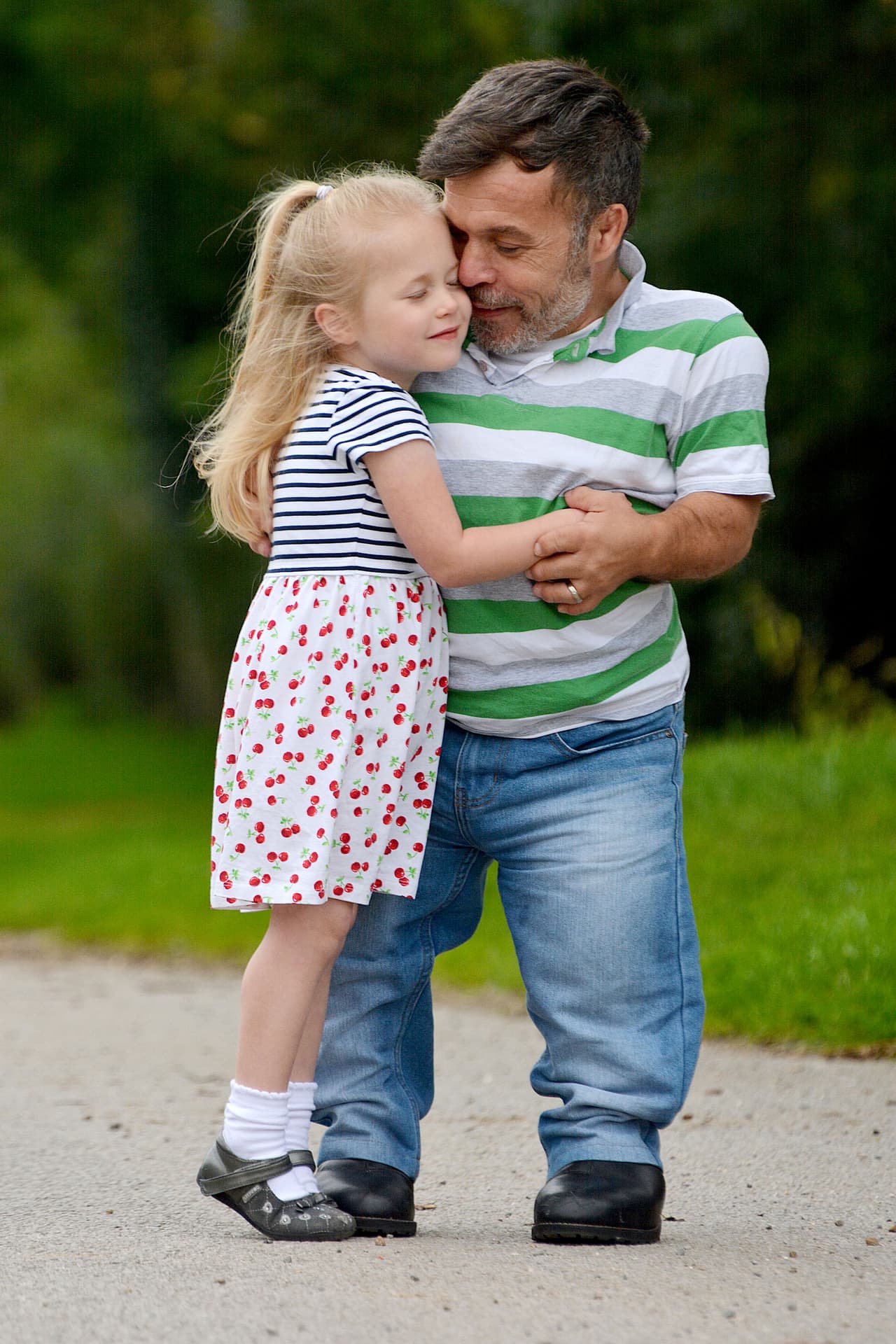 ¡Lucen tan felices y tiernos cuando están juntos!