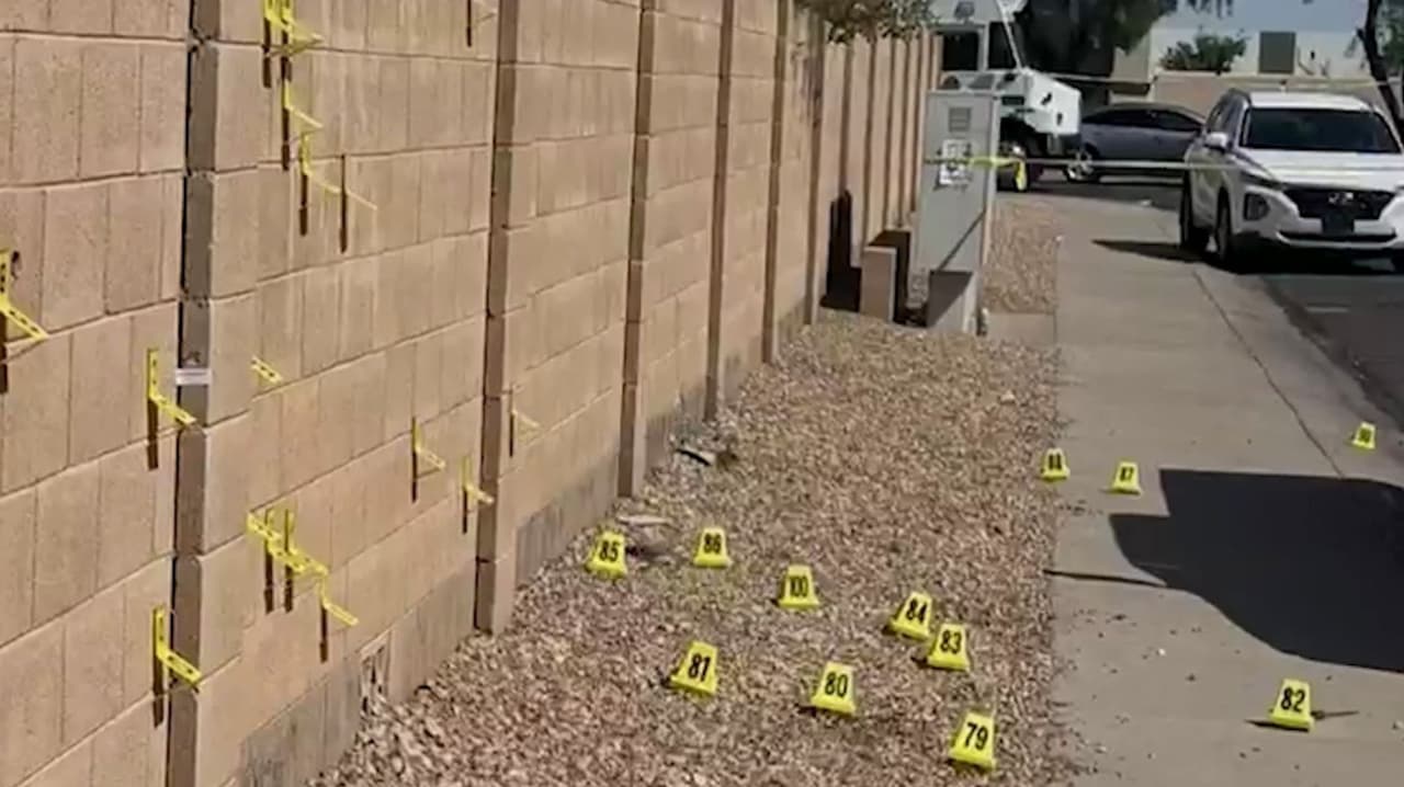 “Encontraron 108 casquillos”, tiroteo tras fiesta en Phoenix deja varios heridos