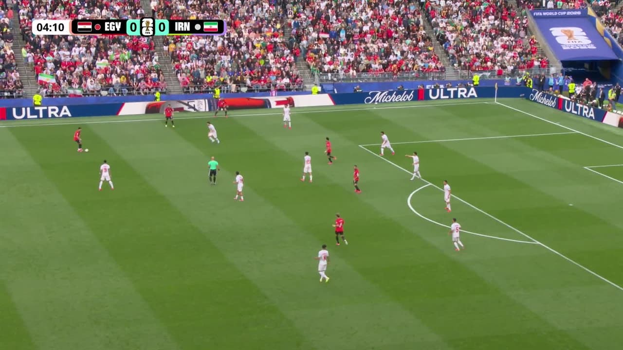 ¡GOL!  anota para Egipto. Mahmoud Saber