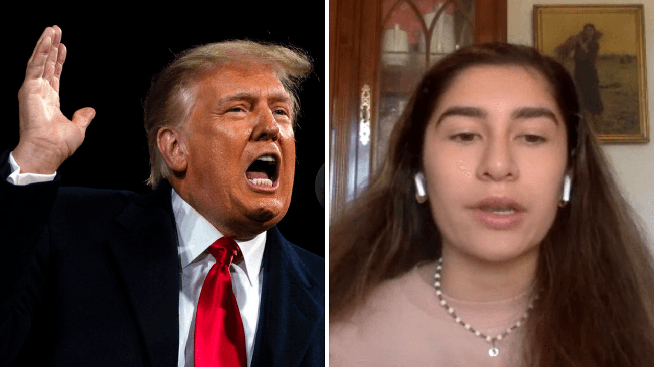 Joven hispana de Georgia que vota por primera vez cuestiona llamada de Trump a autoridad electoral
