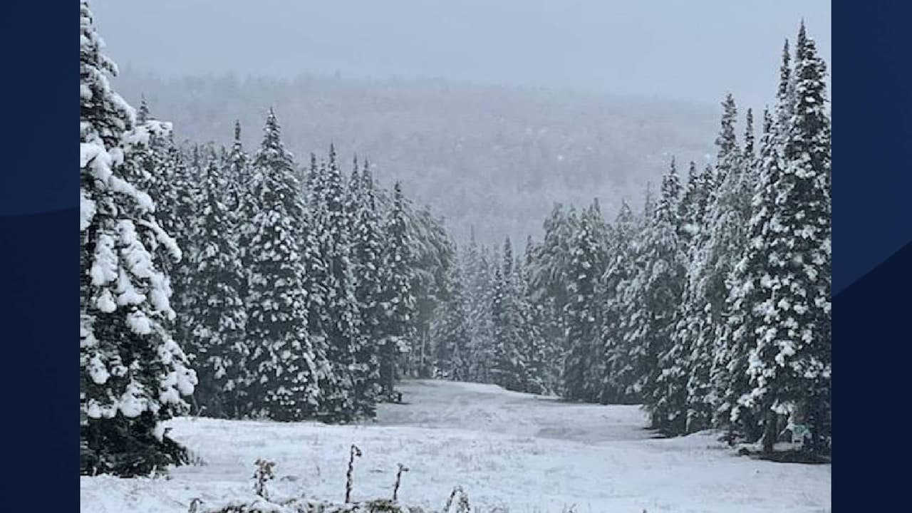 Así amaneció Sunrise Park Resort este 30 de septiembre.