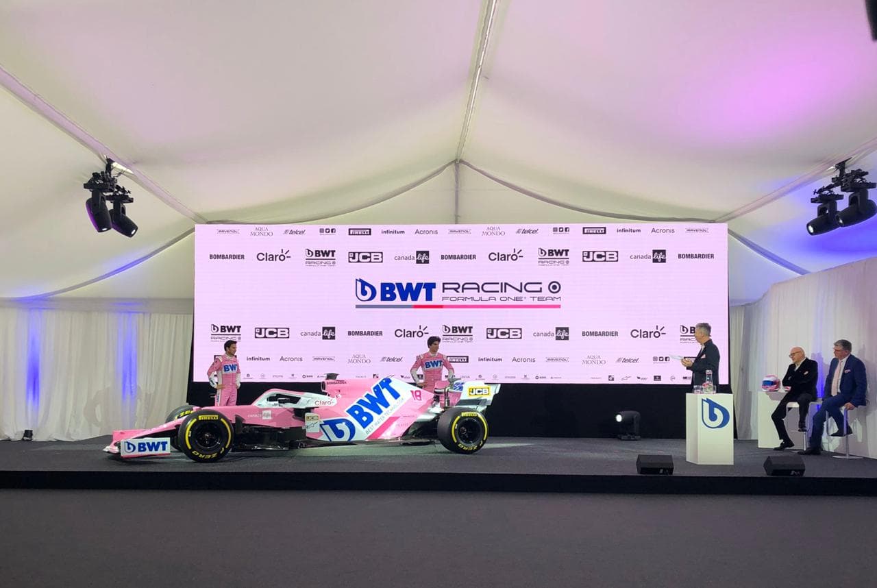 A menos de un mes, Racing Point presenta el monoplaza que manejará el mexicano Checo Pérez en la Formula 1, este 2020. El auto se acaba de presentar en Austria y su color se mantiene rosa.