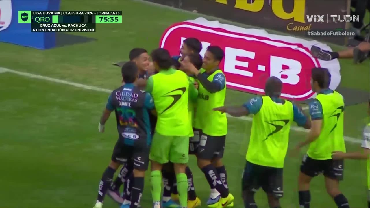 ¡Se abre el marcador! Ali Ávila adelanta a Querétaro