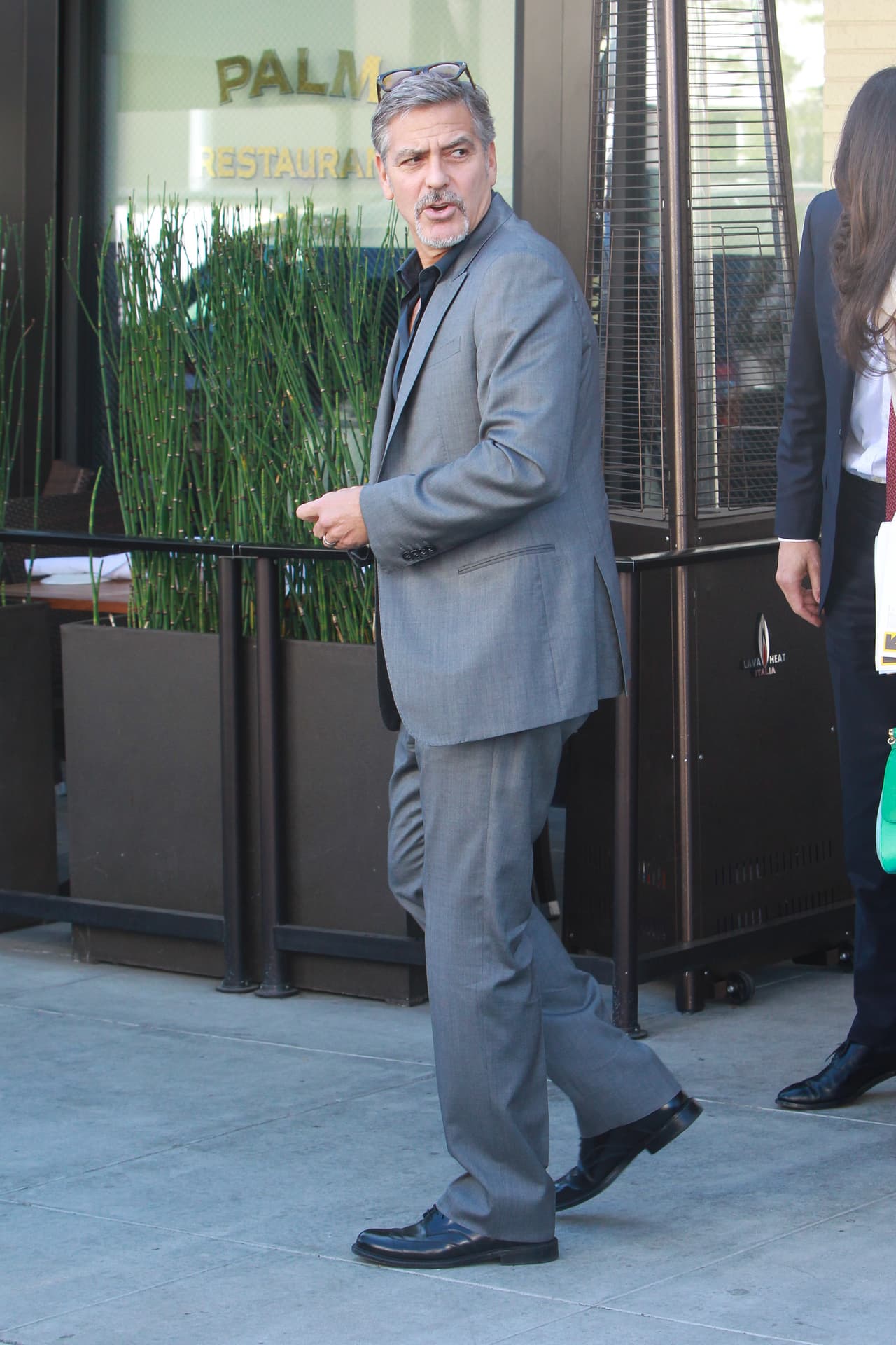 La pareja se casó en Italia hace un año.