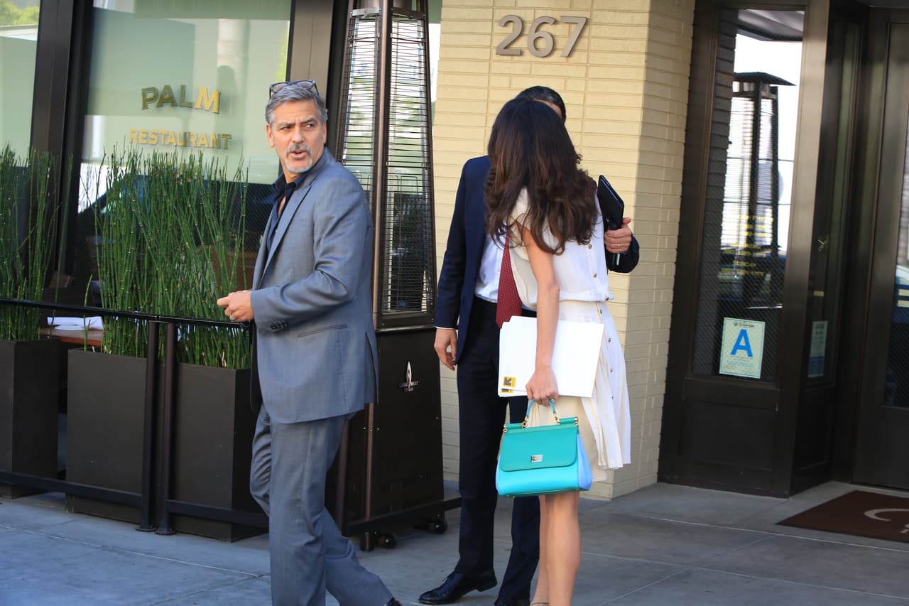 Al parecer, Amal estaría en su tercer mes de embarazo.