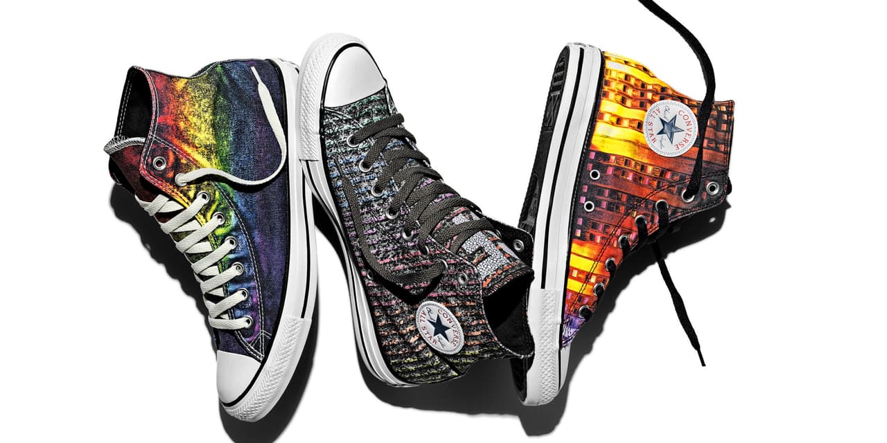 Los tenis que hicieron parte de la primera línea “proud to be” que celebró el orgullo LGBT