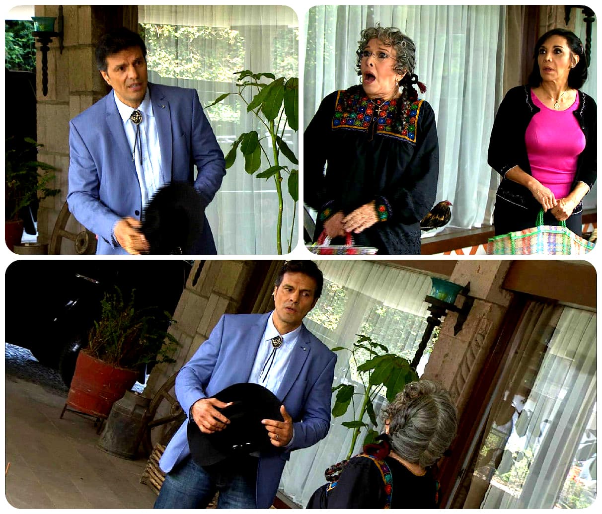 Mientras tanto, Florencio Gallardo fue a casa de los Carmona en busca de Don Porfirio.