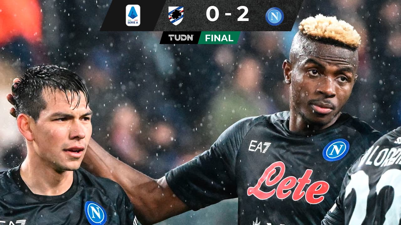 ‘Chucky’ Lozano tiene minutos con Napoli en el triunfo sobre Sampdoria