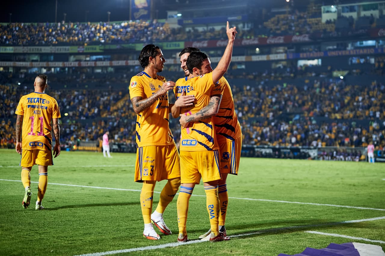 Luis Quiñones, Nico López y Juan Pablo Vigón fueron los responsables de la goleada de Tigres 3-0 sobre Pachuca.