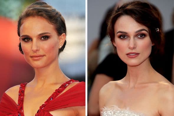 Natalie Portman y Keira Knightley parecen hermanitas.