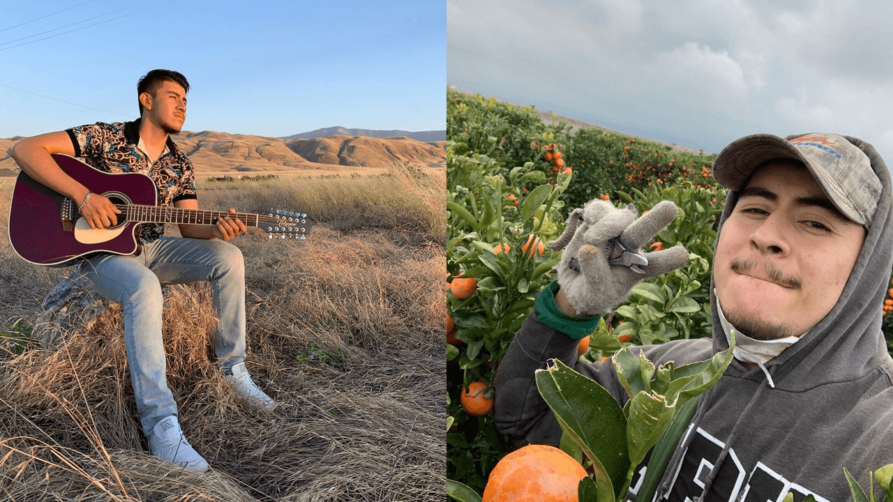 Fernando Ayala, el jornalero hispano de 16 años que le canta a los agricultores inmigrantes de California
