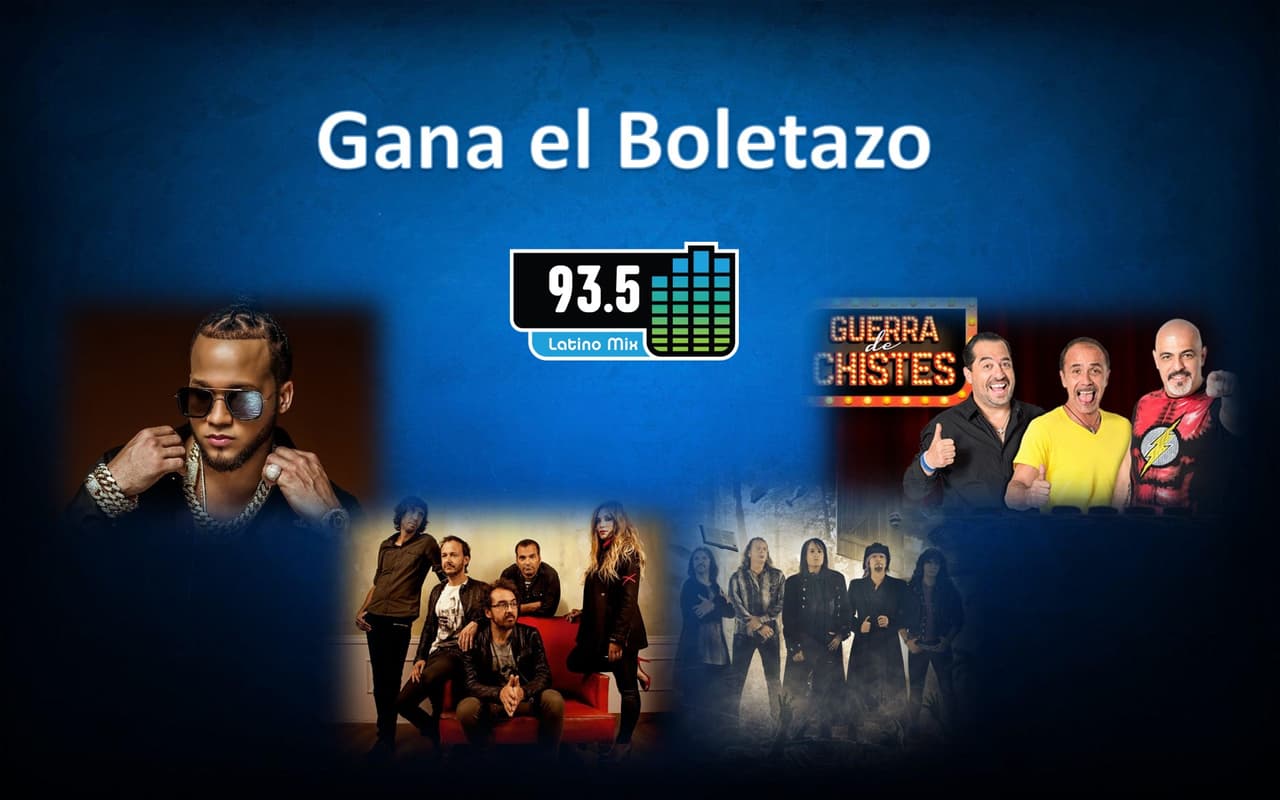 Gana el Boletazo de Latino Mix