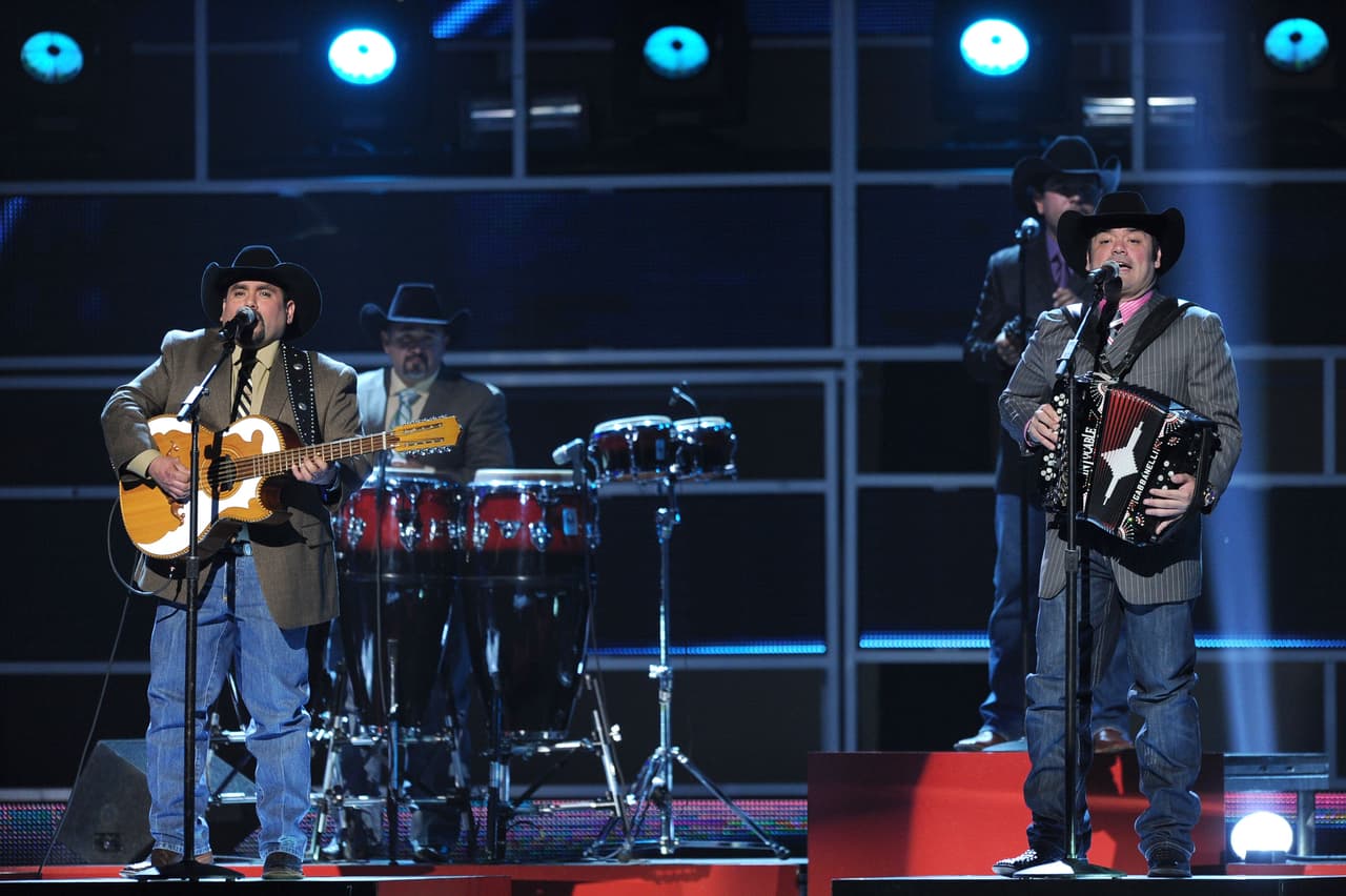 <b>Intocable</b> se ha presentado en dos ocasiones en los Latin GRAMMY, en 2007 ('Te juro') y en 2011 ('Prometí').