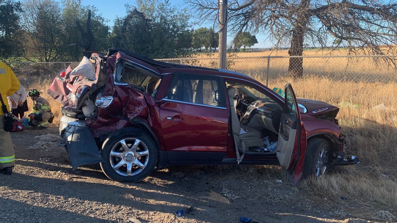 Cinco niños terminan lesionados tras accidente múltiple en Jackson Road