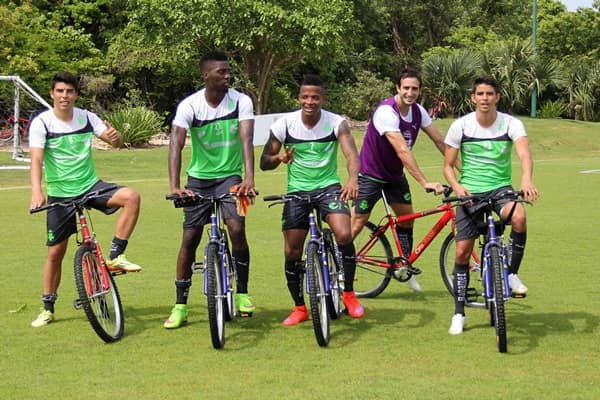 Santos se sube a las bicicletas en su pretemporada