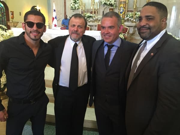 Don Gilberto Mendoza fue recordado con una misa en Panamá.