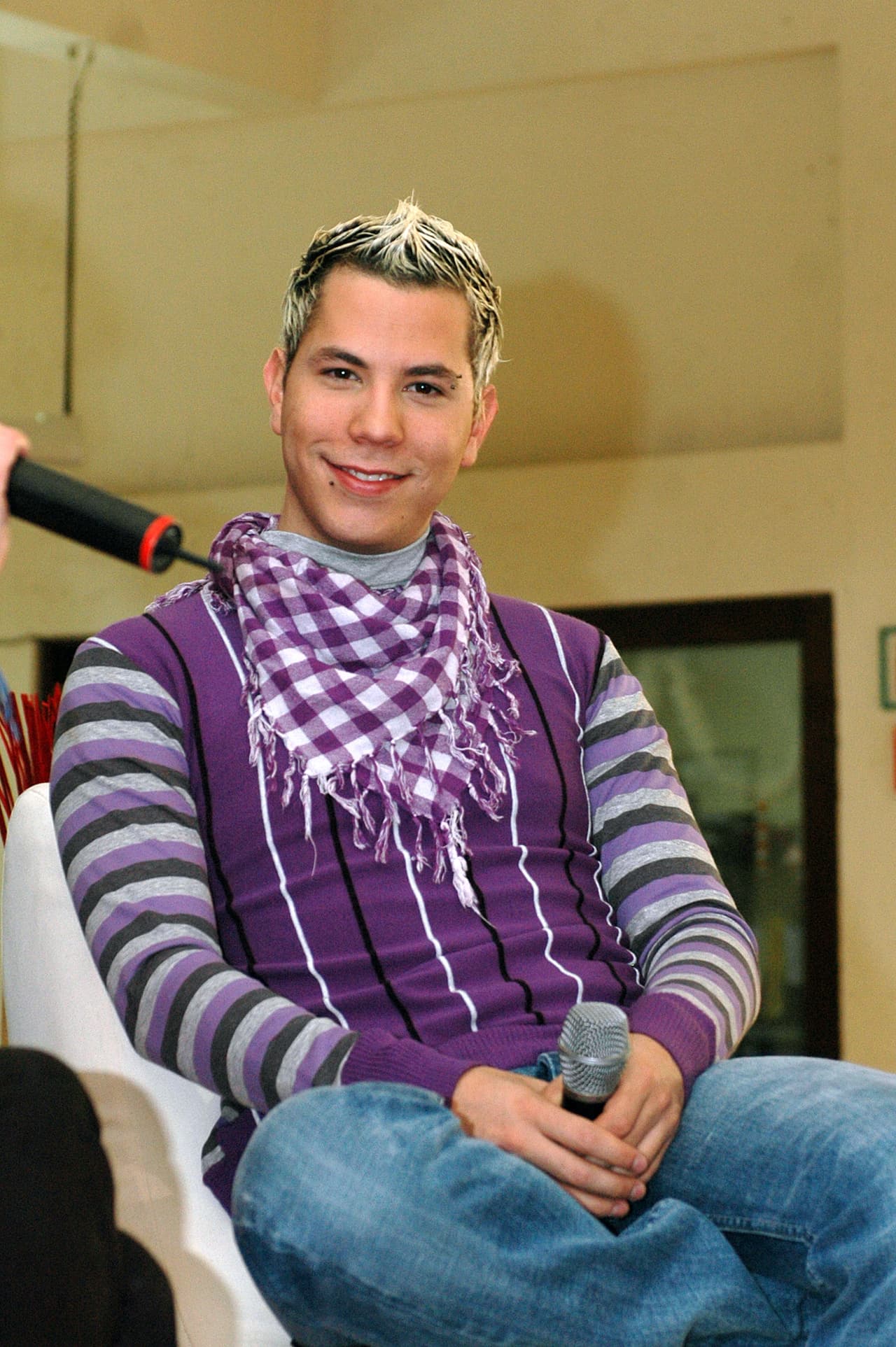 Christian siempre apostó por un estilo lleno de color y rebeldía.