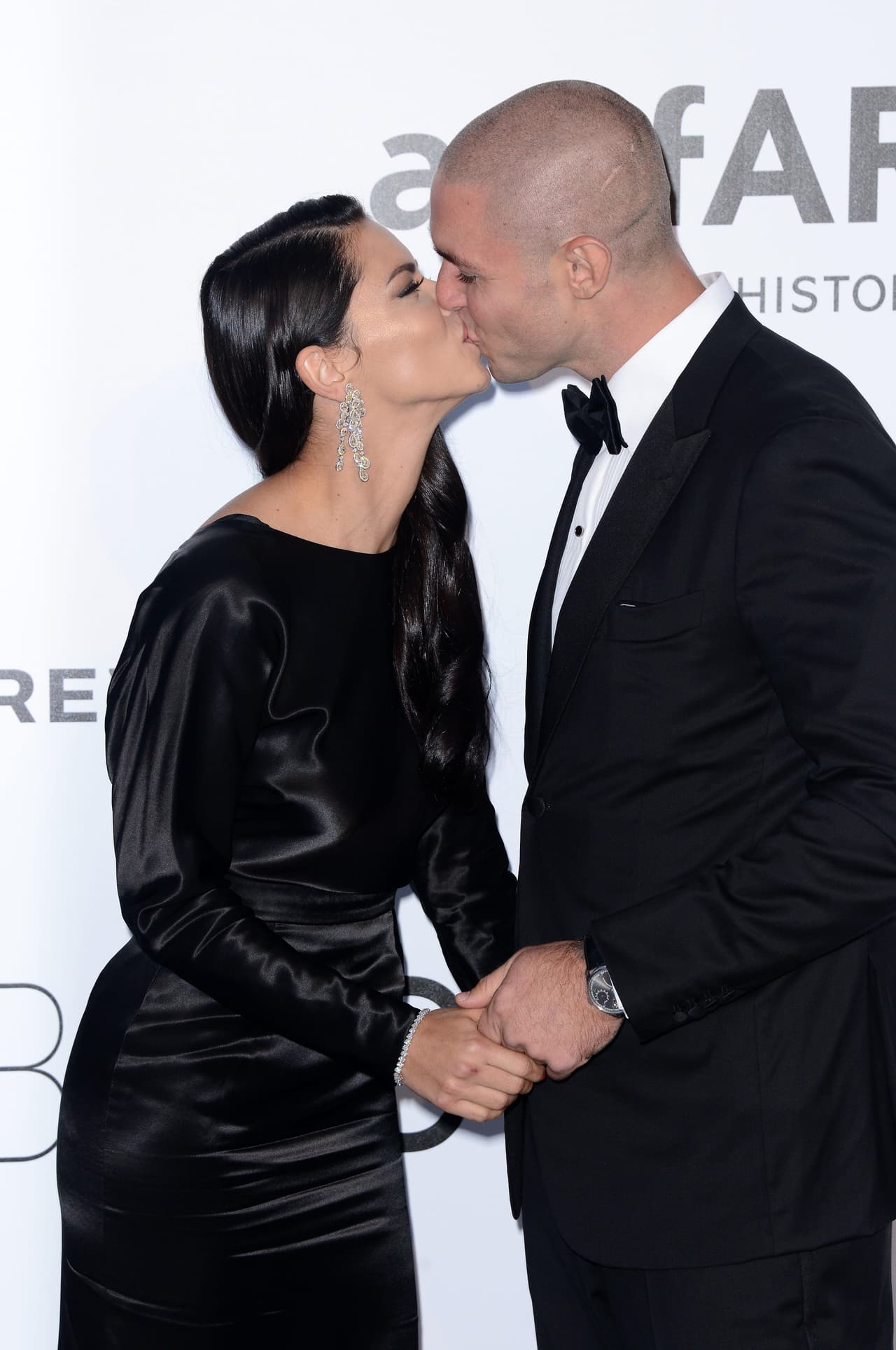 Adriana con su nuevo novio