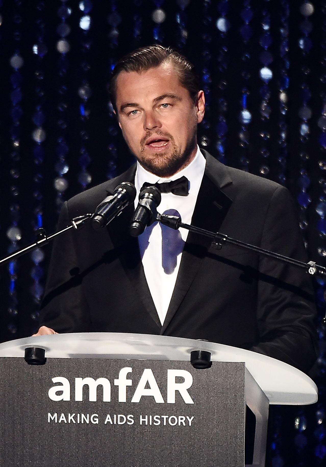 Leonardo DiCaprio durante la gala