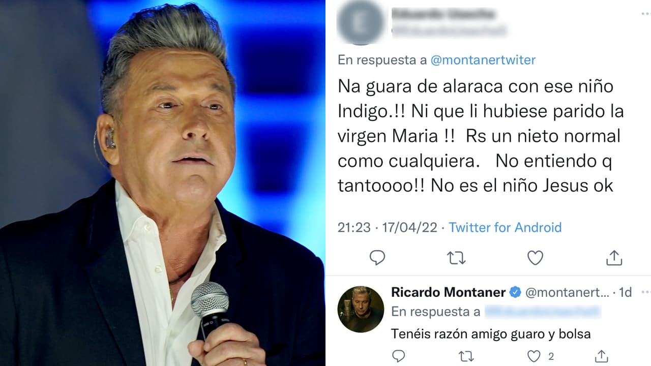 Así respondió Ricardo Montaner a las críticas por el nacimiento de su nieta Índigo.