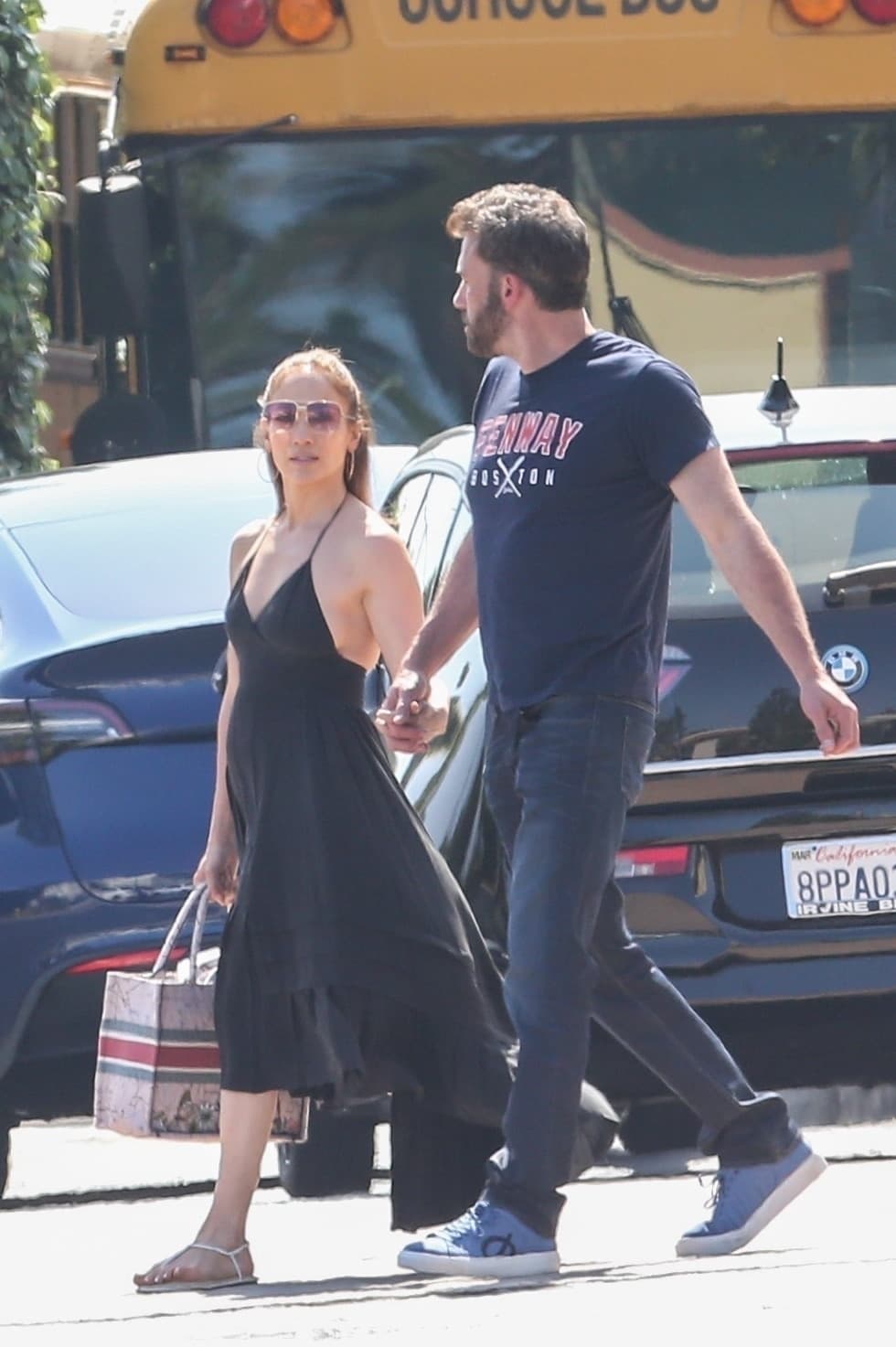 En Halloween de 2021, ambas artistas coincidieron mientras sus hijos salieron a festejar por el vecindario. 
<br>