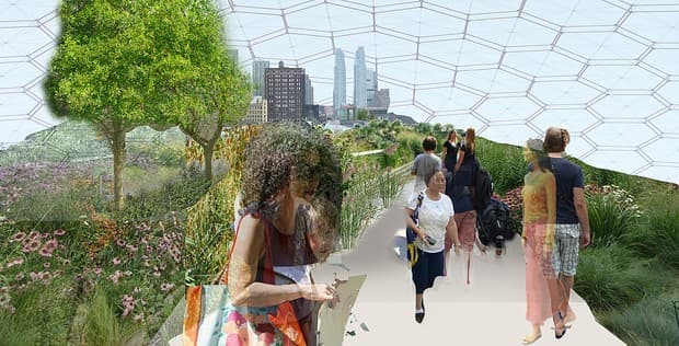 Una representación de la gente embarcando en Swale.