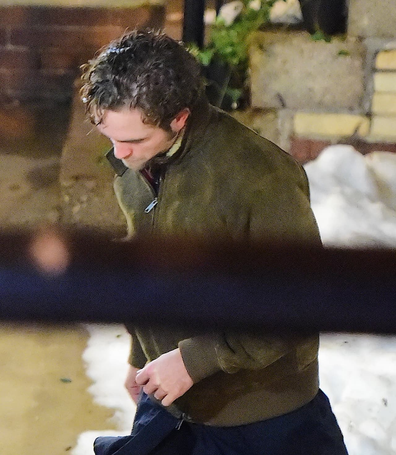 Pattinson con sus "chinitos".